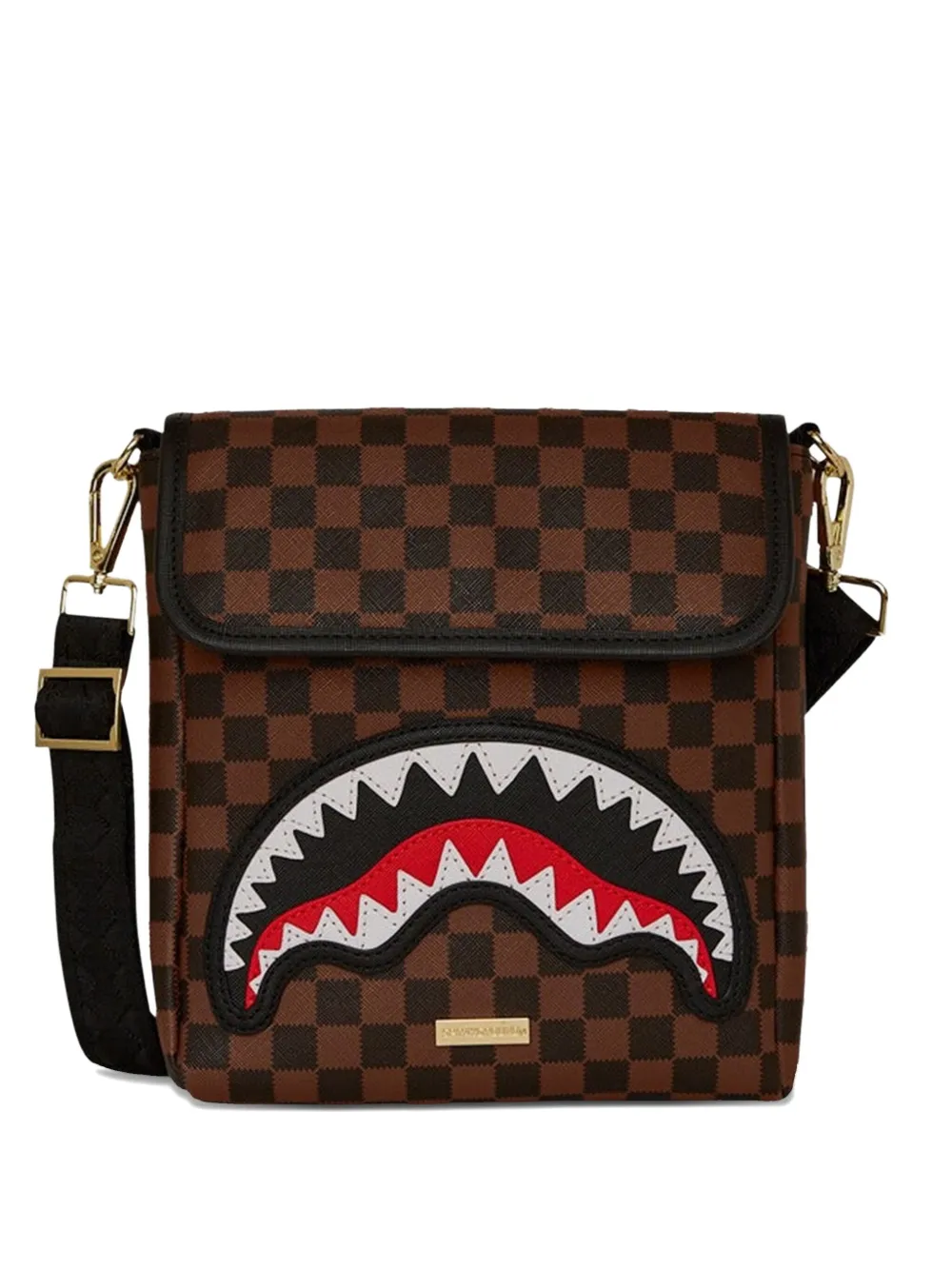 Сумка через плечо Sawtooth Sharks Sprayground, коричневый 
Сумка через плечо Sawtooth Sharks Sprayground, коричневый