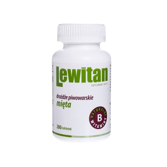 Левитан из пивных дрожжей с мятой, БАД, 200 таблеток Centuria
Левитан из пивных дрожжей с мятой, БАД, 200 таблеток Centuria