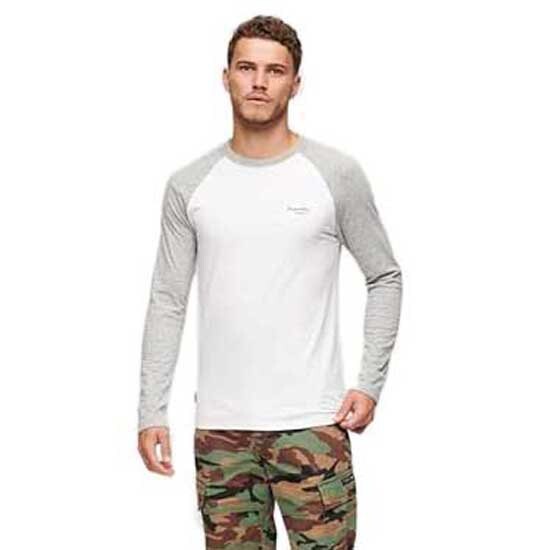 Лонгслив Superdry Essential Baseball, белый
Лонгслив Superdry Essential Baseball, белый