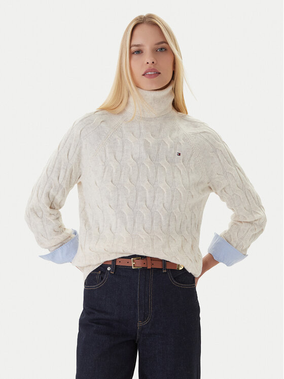 Водолазка regular fit WW0WW46791 Tommy Hilfiger, бежевый
Водолазка regular fit WW0WW46791 Tommy Hilfiger, бежевый