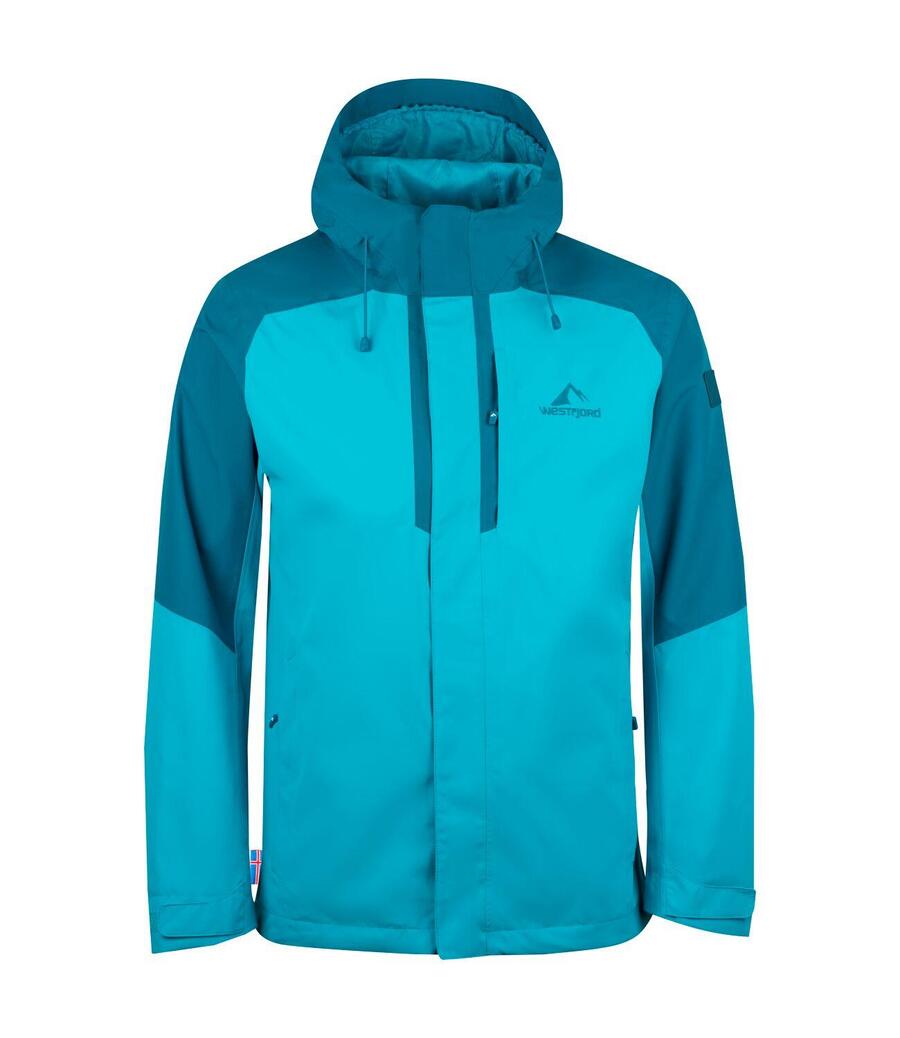 WESTFJORD Мужская куртка-дождевик Reykjavik Caribbean Blue/Petrol
WESTFJORD Мужская куртка-дождевик Reykjavik Caribbean Blue/Petrol