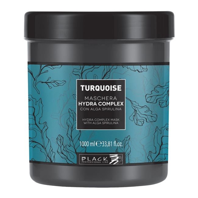 Черная бирюзовая маска для волос Hydra Complex Black Professional, 1000 мл
Черная бирюзовая маска для волос Hydra Complex Black Professional, 1000 мл