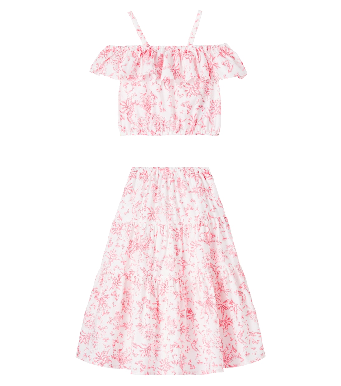 Набор из хлопковой ткани: топ и юбка с принтом Tartine et Chocolat, Praline
Набор из хлопковой ткани: топ и юбка с принтом Tartine et Chocolat, Praline