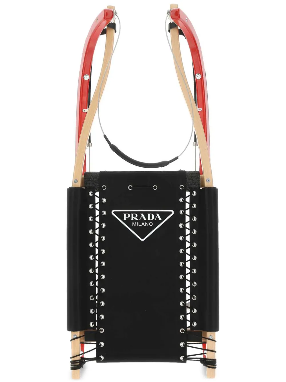 Тобоган с логотипом Prada, черный
Тобоган с логотипом Prada, черный