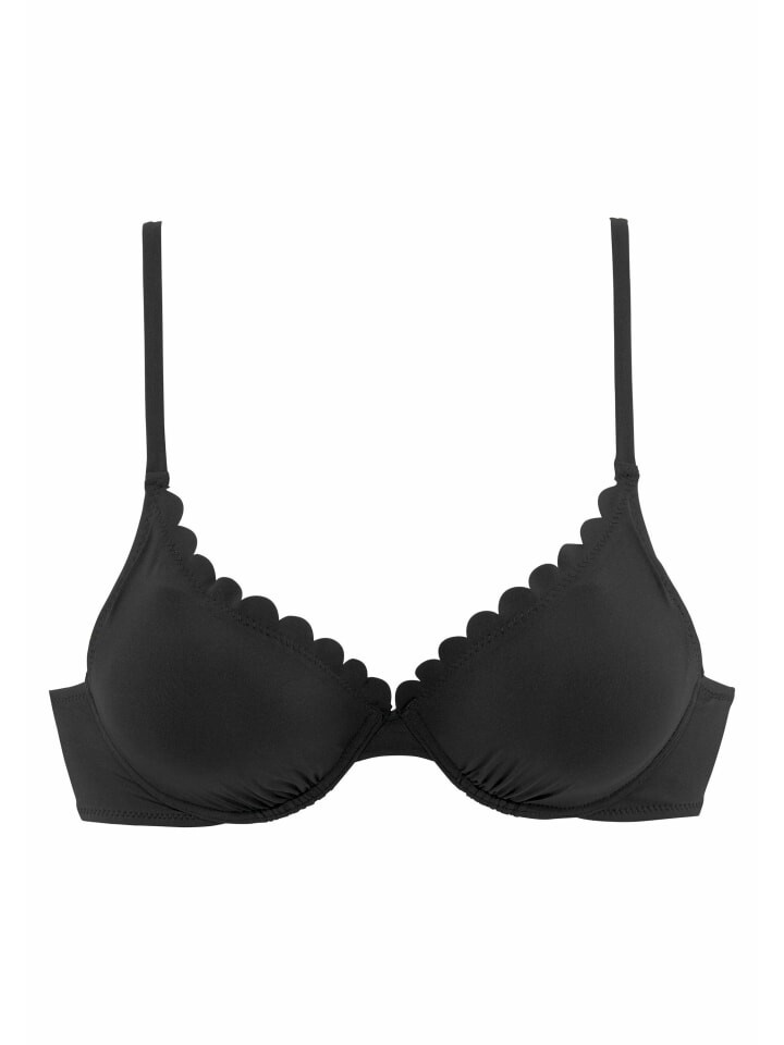 Верх бикини LASCANA, черный
Верх бикини LASCANA, черный