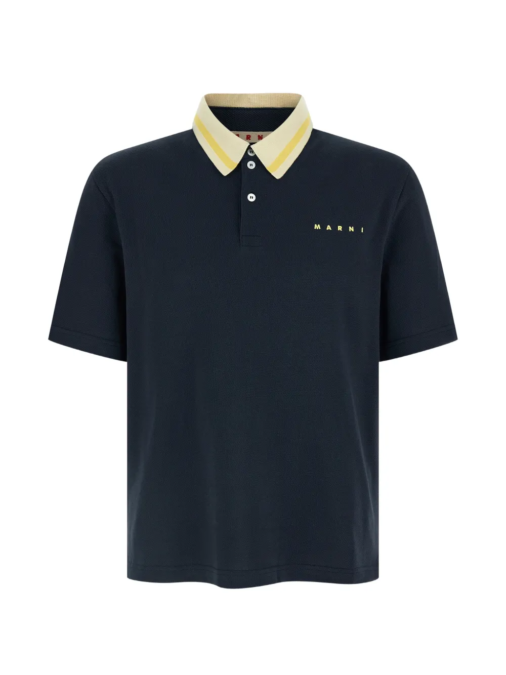 Поло с вышитым логотипом Marni, синий
Поло с вышитым логотипом Marni, синий