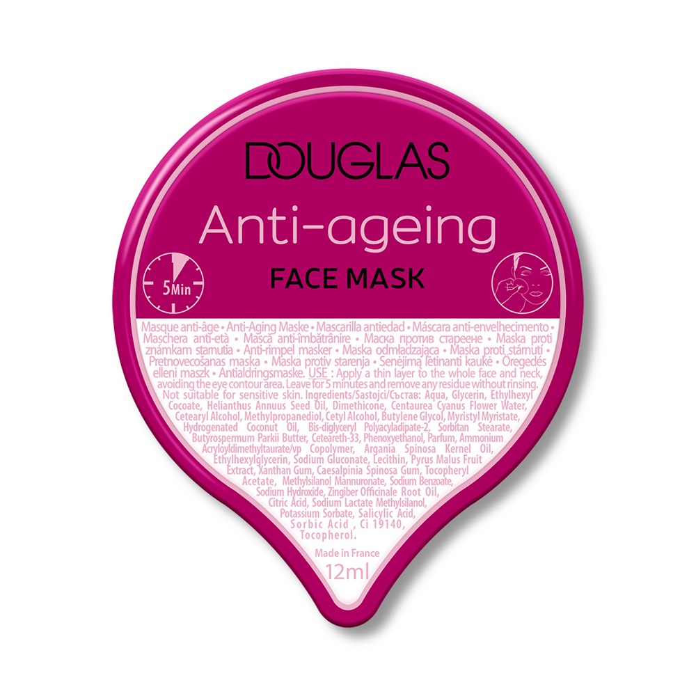 Укрепляющая маска для лица anti - ageing face mask Douglas Collection, 12 мл
Укрепляющая маска для лица anti - ageing face mask Douglas Collection, 12 мл
