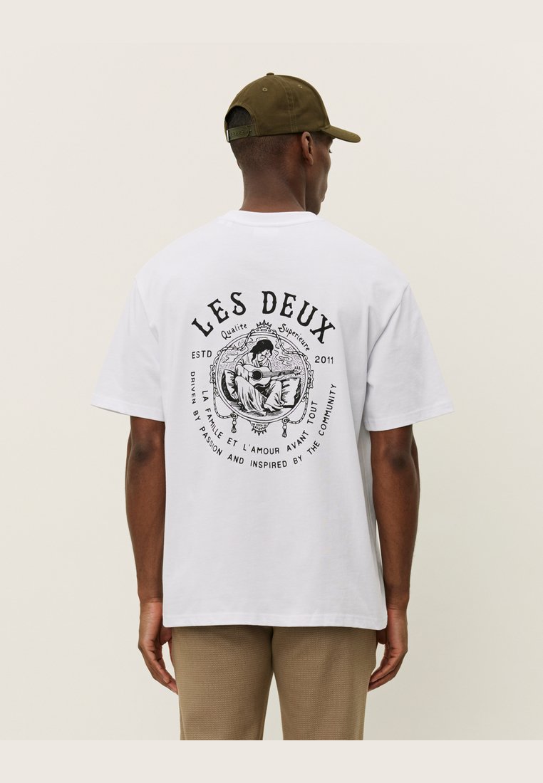 Футболка с принтом PASSION Les Deux, белый 
Футболка с принтом PASSION Les Deux, белый