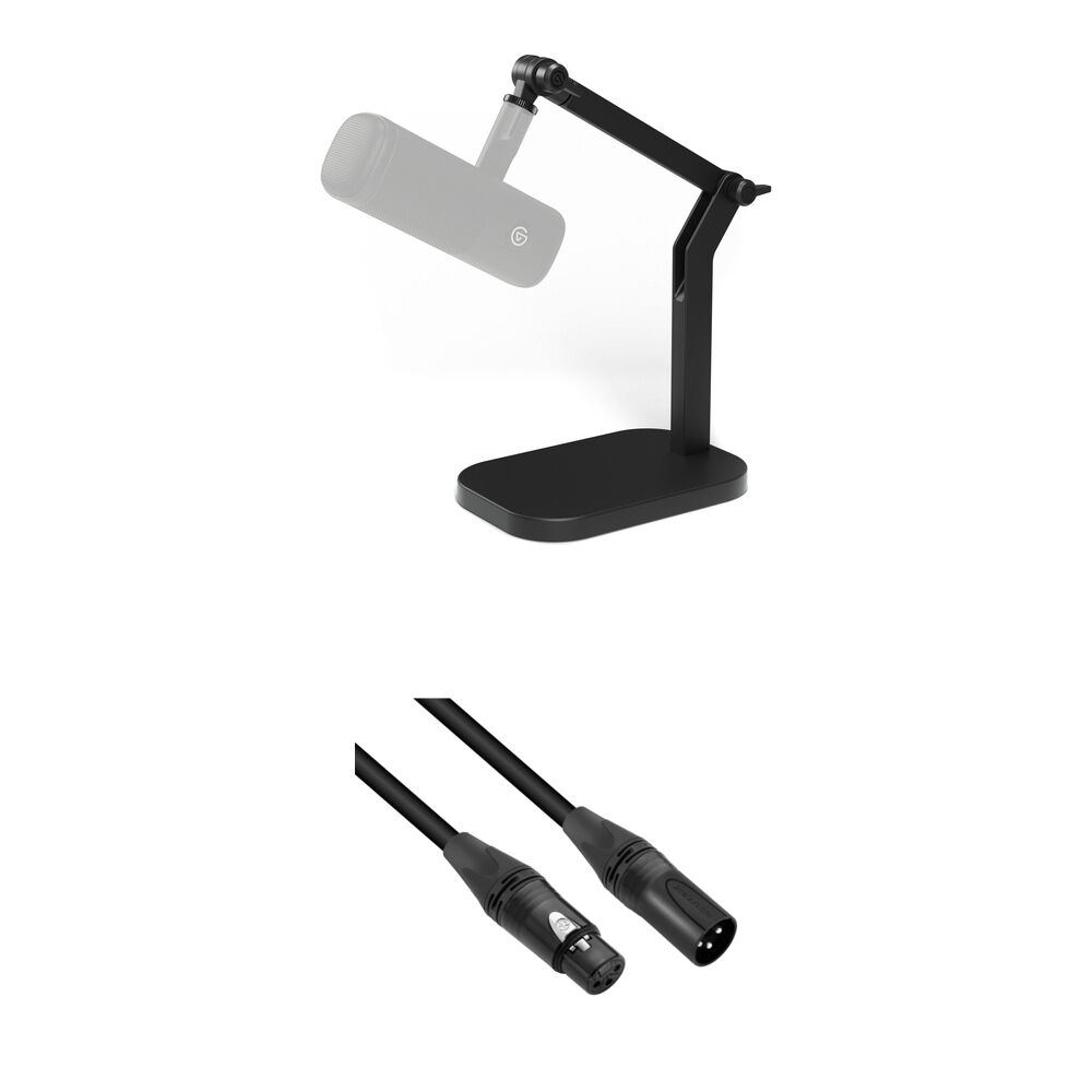 Микрофонная стойка Elgato Wave Desk Stand Kit with XLR Cable
Микрофонная стойка Elgato Wave Desk Stand Kit with XLR Cable