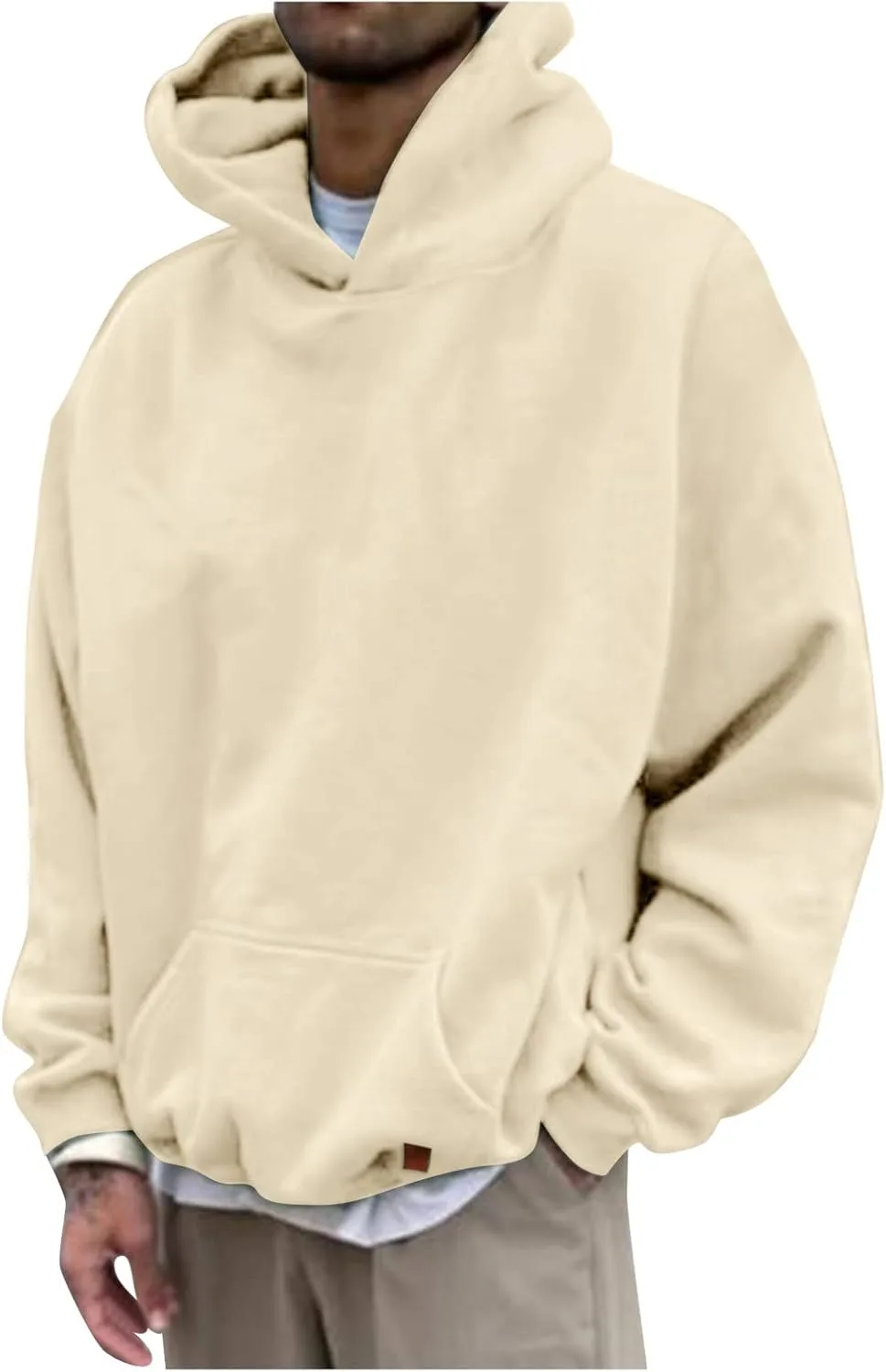 Мужская модная худи на осень-зиму, свободный крой, с карманами
Мужская модная худи на осень-зиму, свободный крой, с карманами