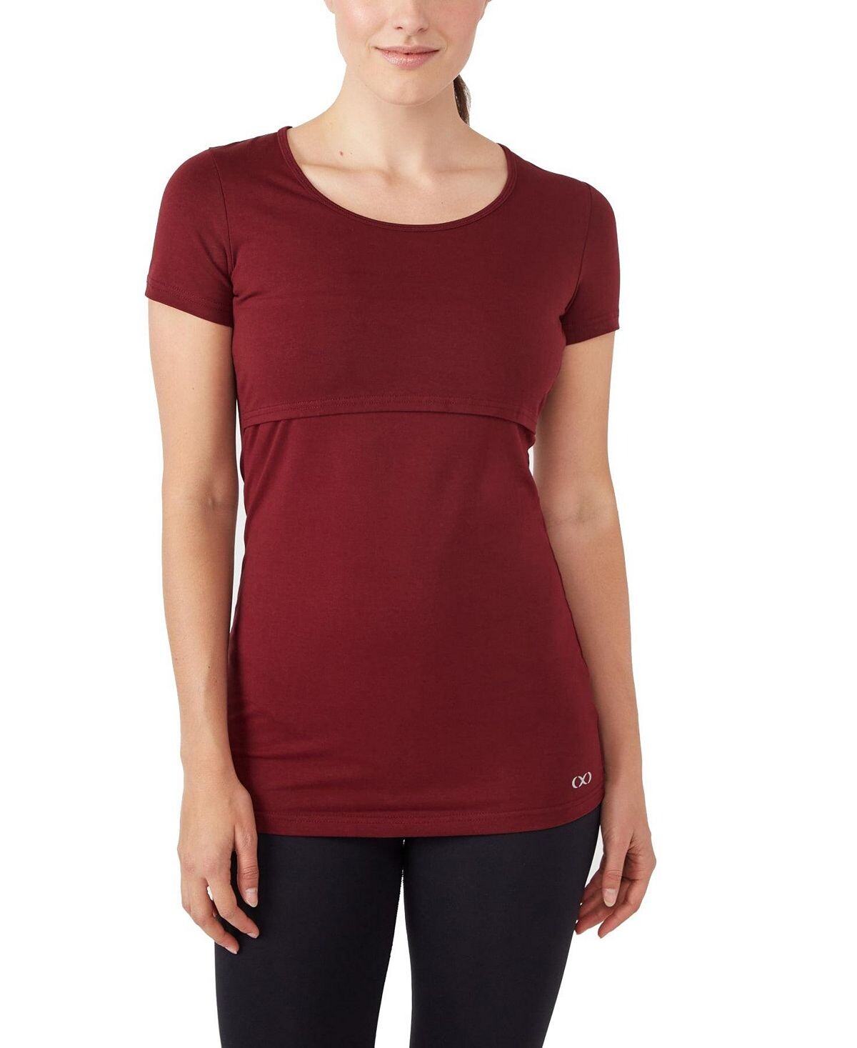 Топ для кормления Nia с короткими рукавами и круглым вырезом для беременных Modern Eternity Maternity
Топ для кормления Nia с короткими рукавами и круглым вырезом для беременных Modern Eternity Maternity