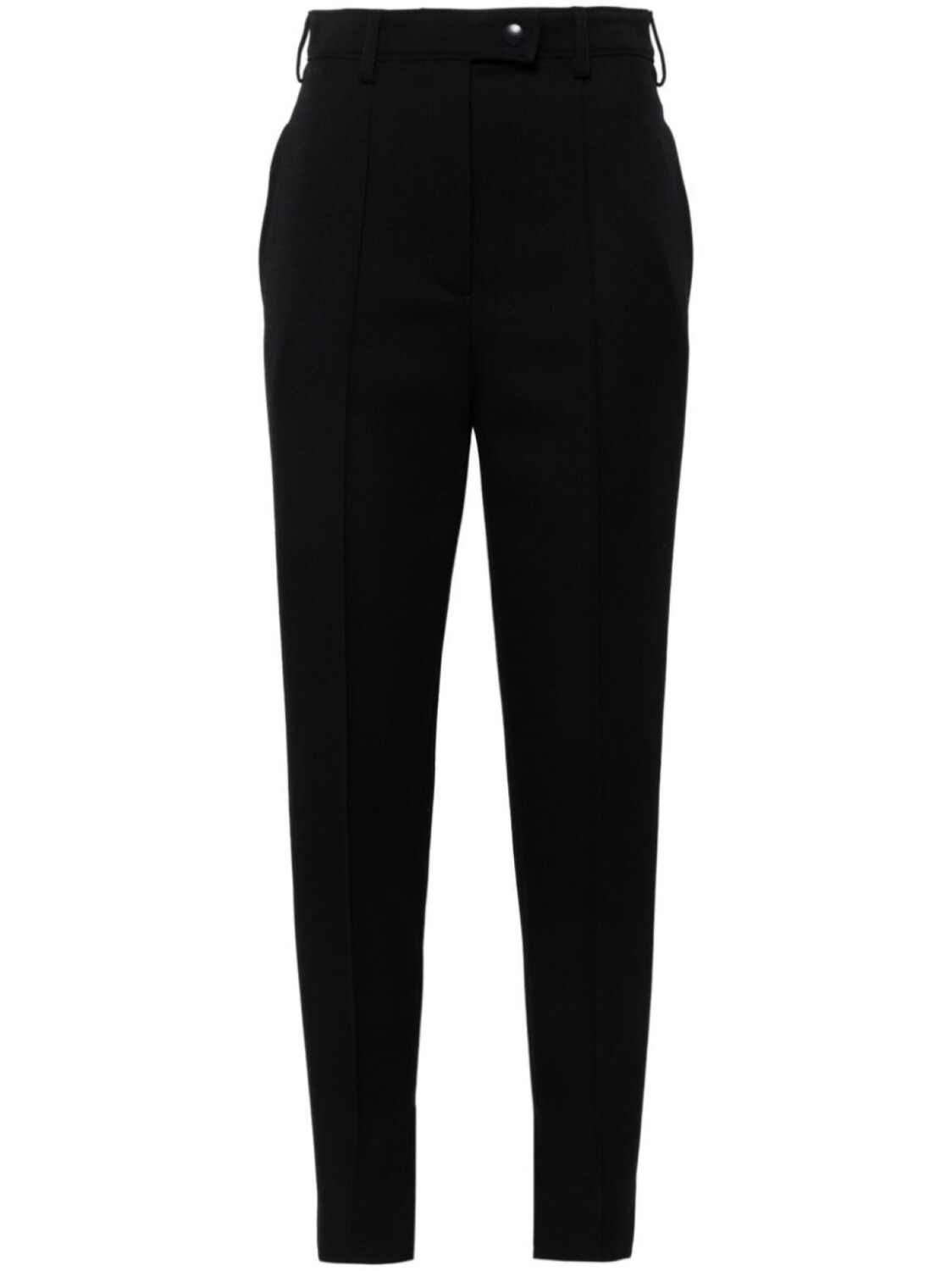 Prada узкие брюки с завышенной талией, синий 
Prada узкие брюки с завышенной талией, синий