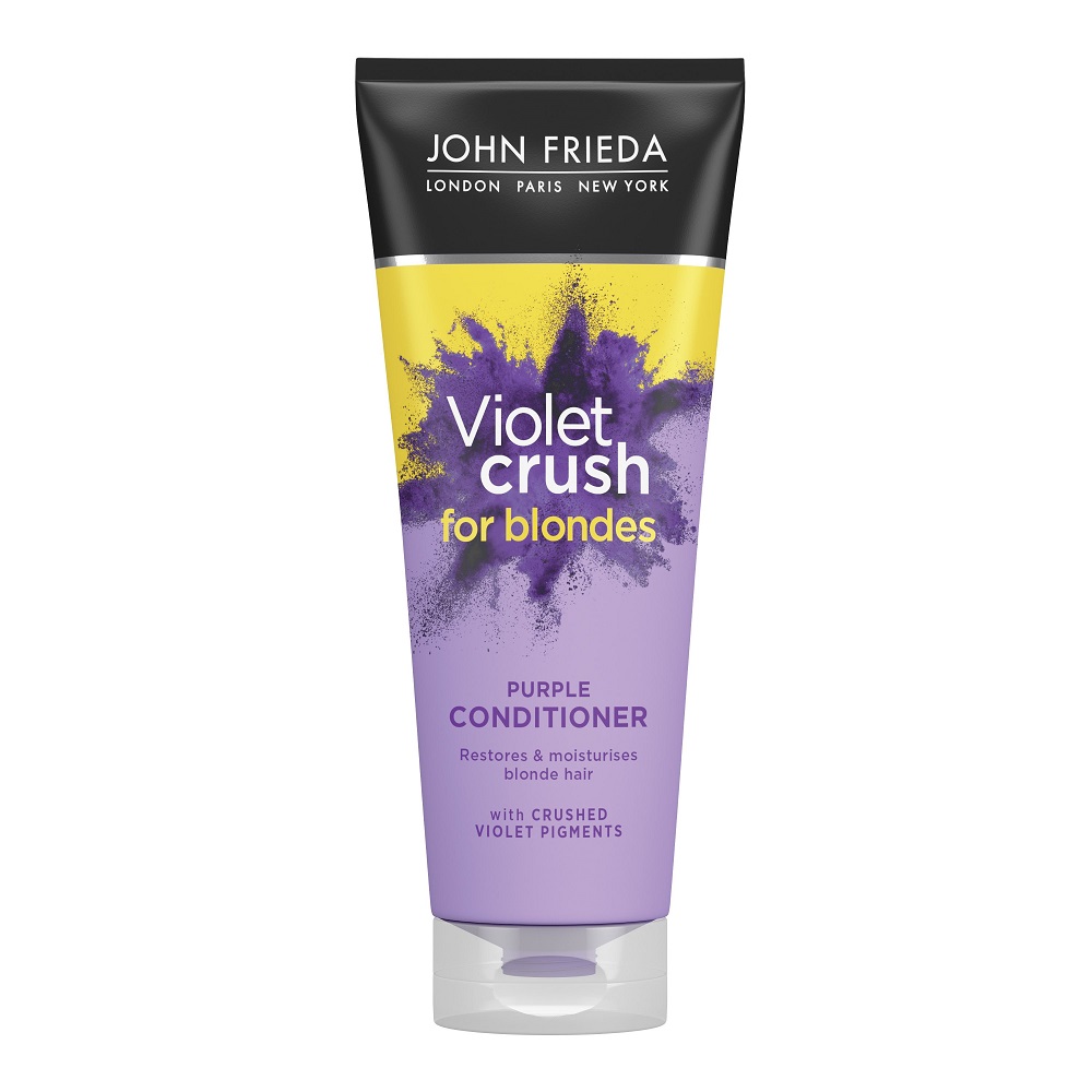 Кондиционер для светлых волос violet crush for blondes purple conditioner John Frieda, 250 мл
Кондиционер для светлых волос violet crush for blondes purple conditioner John Frieda, 250 мл
