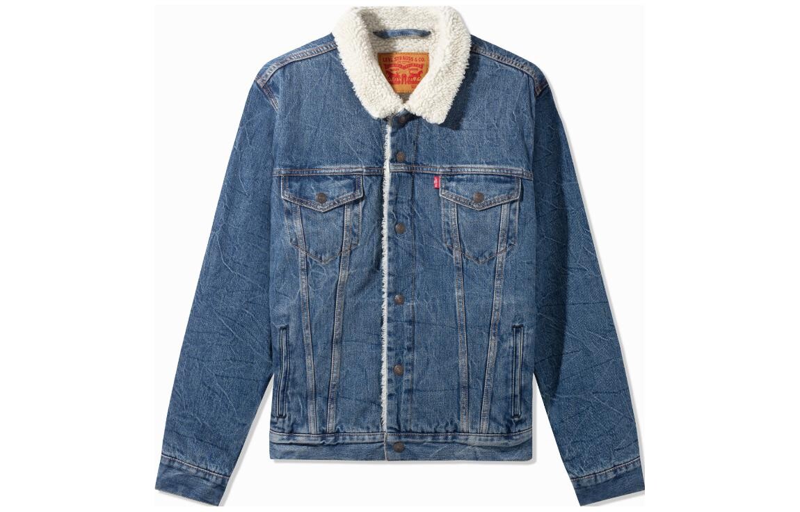 Куртка Levis Sherpa Trucker, синий 
Куртка Levis Sherpa Trucker, синий
