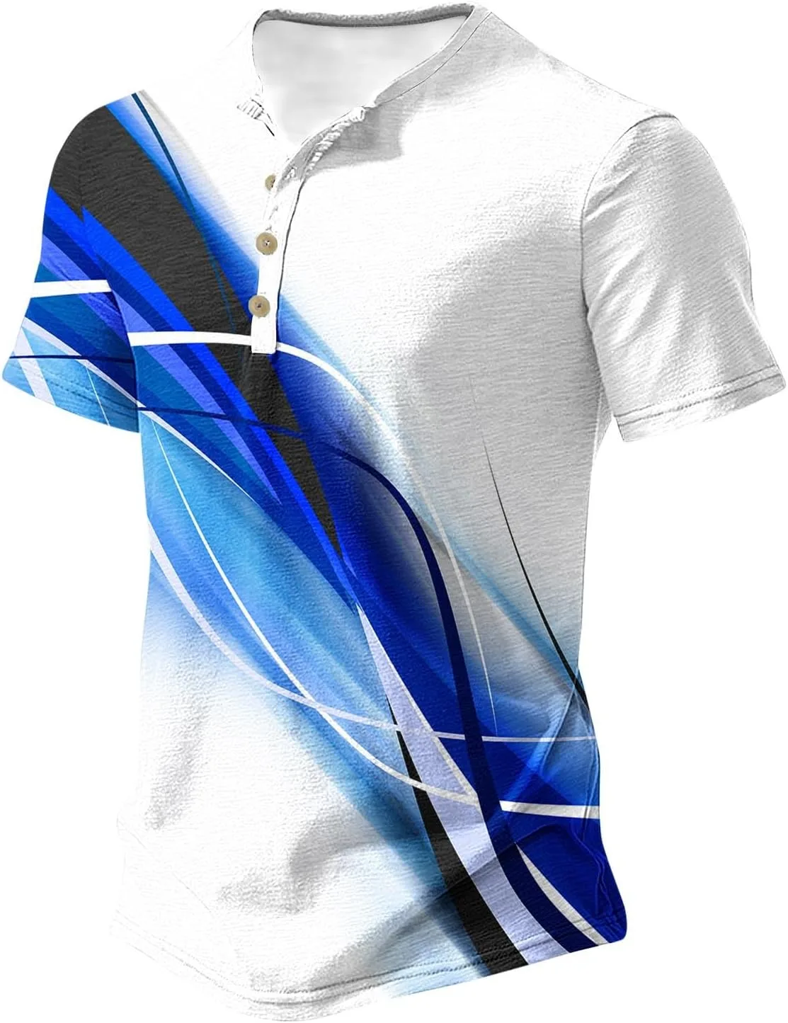 Мужская футболка с коротким рукавом и 3D принтом
Мужская футболка с коротким рукавом и 3D принтом