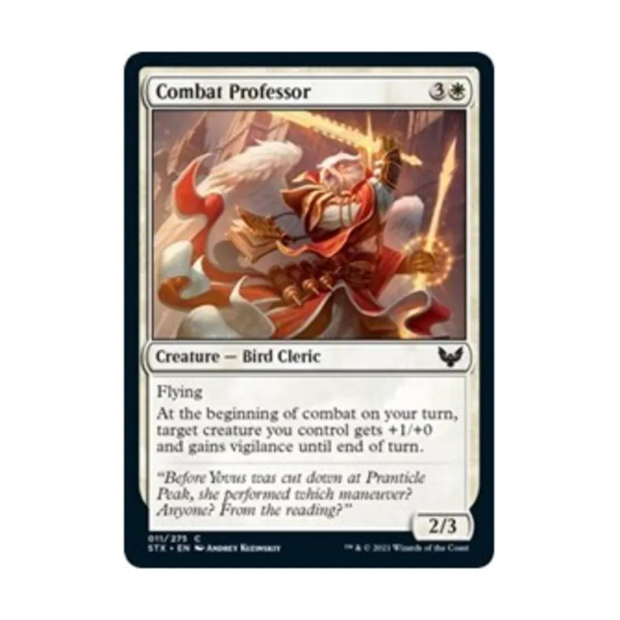 CCG Боевой профессор (С), MTG - Strixhaven - School of Mages
CCG Боевой профессор (С), MTG - Strixhaven - School of Mages