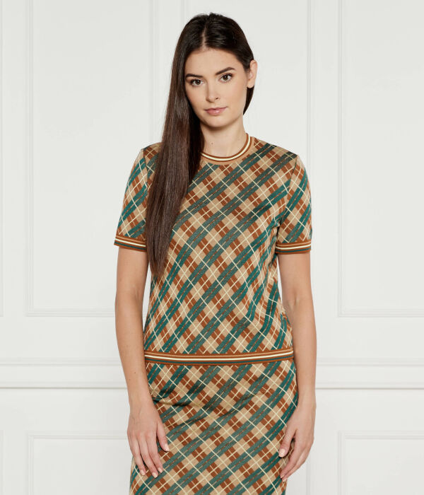 Джемпер женский Marc Cain из вискозы с коротким рукавом и принтом, мультиколор
Джемпер женский Marc Cain из вискозы с коротким рукавом и принтом, мультиколор