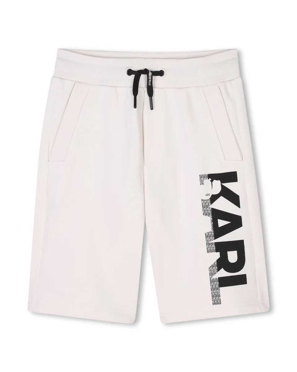 Baby boy хлопковые шорты-бермуды с логотипом Karl Lagerfeld Kids, бежевый
Baby boy хлопковые шорты-бермуды с логотипом Karl Lagerfeld Kids, бежевый