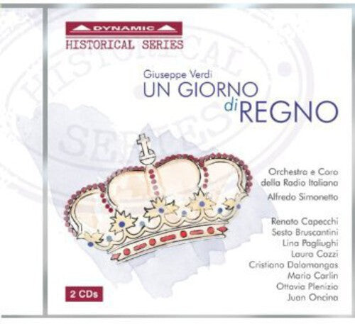 CD диск Verdi / Ochestra E Coro Della Radio Italiana: Un Giorno Di Regno
CD диск Verdi / Ochestra E Coro Della Radio Italiana: Un Giorno Di Regno