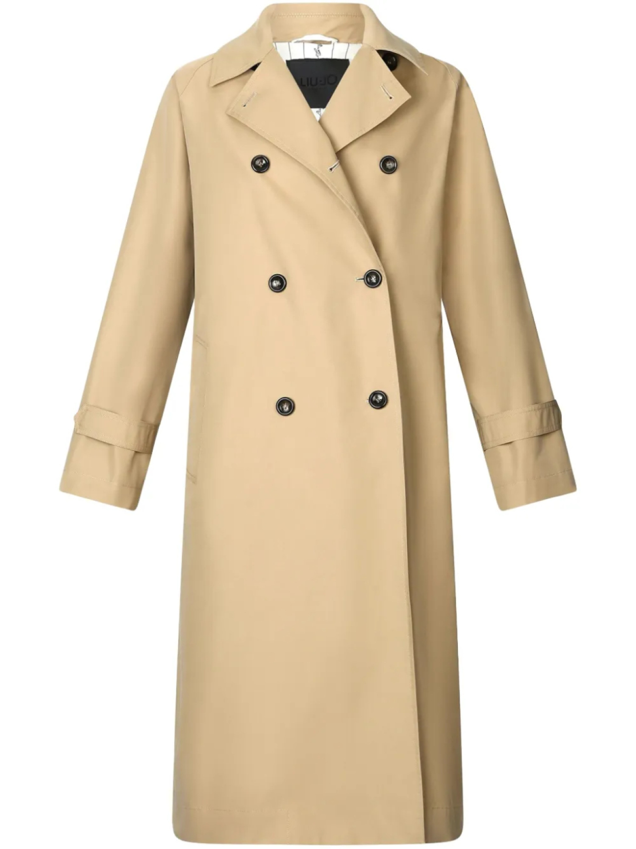 LIU JO двубортный тренч с поясом, коричневый
LIU JO двубортный тренч с поясом, коричневый