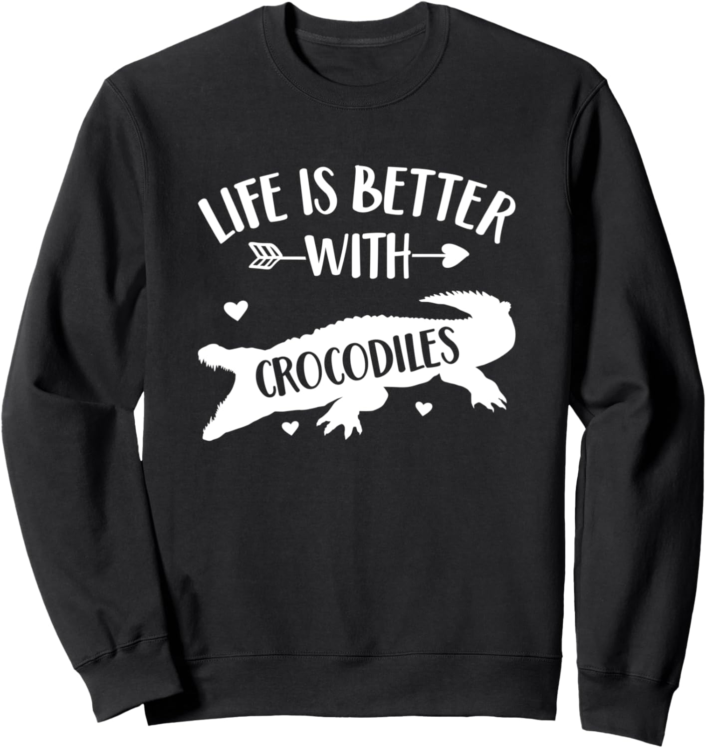 Любитель крокодилов - Жизнь лучше с крокодилами - Толстовка с крокодилом Shirtbooth: Animal Lovers, черный
Любитель крокодилов - Жизнь лучше с крокодилами - Толстовка с крокодилом Shirtbooth: Animal Lovers, черный