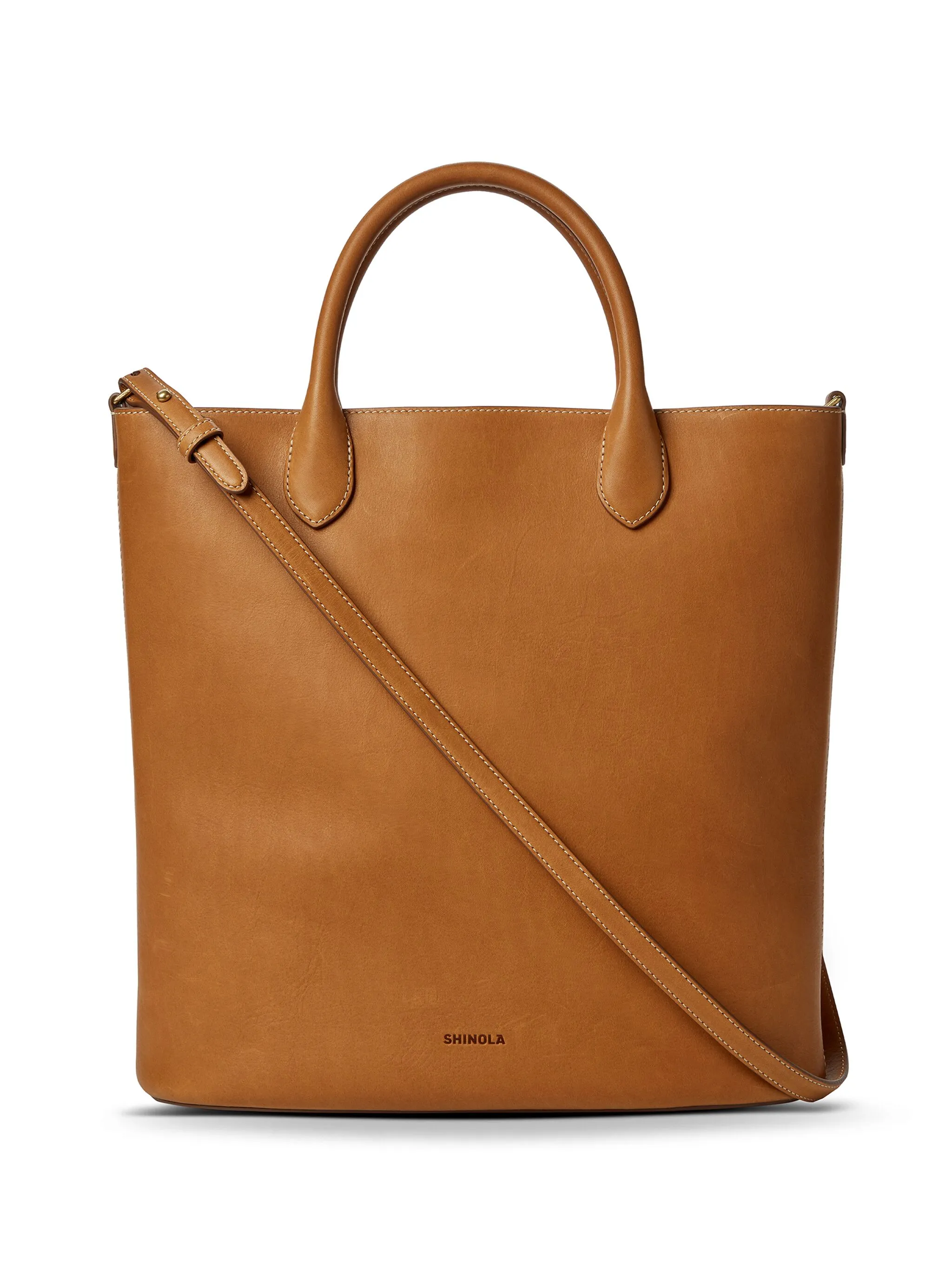 Кожаная сумка-тоут Shinola, коричневый
Кожаная сумка-тоут Shinola, коричневый