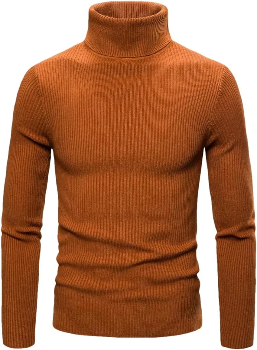 Мужской свитер с круглым вырезом, зимний, вязаный
Мужской свитер с круглым вырезом, зимний, вязаный