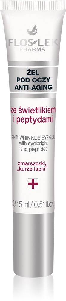 Гель для кожи вокруг глаз с антивозрастным эффектом Floslek Pharma, 15 мл
Гель для кожи вокруг глаз с антивозрастным эффектом Floslek Pharma, 15 мл