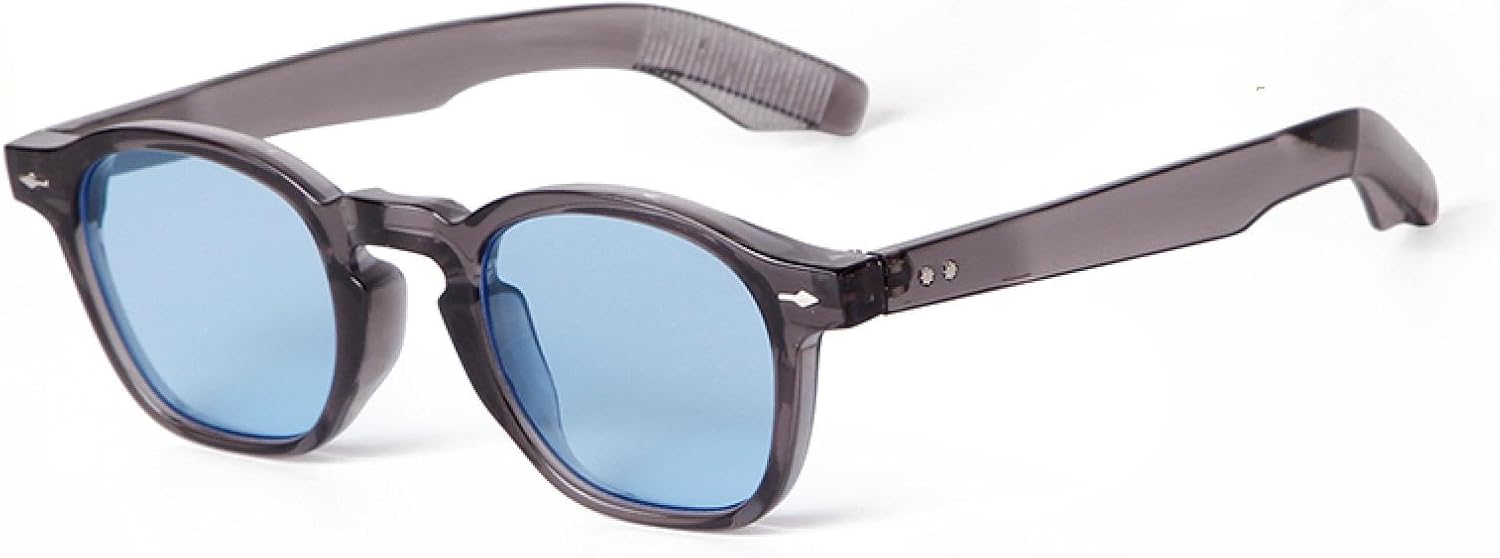 Солнцезащитные очки в стиле ретро-винтаж для женщин и мужчин, защита от УФ-излучения UV400, синие линзы, маленькие солнцезащитные очки с заклепками, квадратные, женские и мужские WNCKSQ, C1
Солнцезащитные очки в стиле ретро-винтаж для женщин и мужчин, защита от УФ-излучения UV400, синие линзы, маленькие солнцезащитные очки с заклепками, квадратные, женские и мужские WNCKSQ, C1