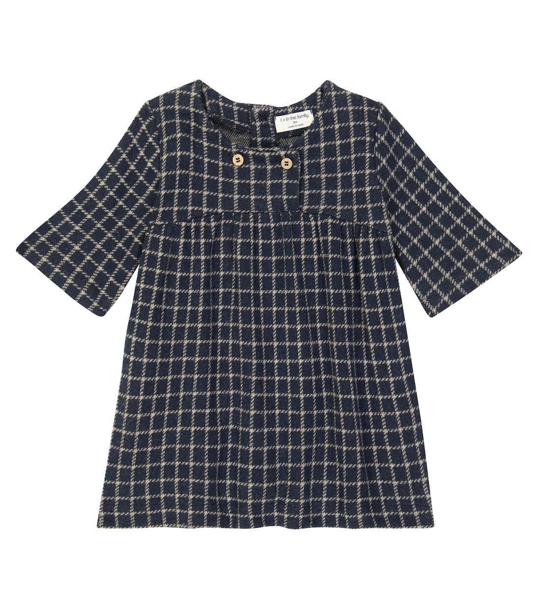 Детское платье в клетку enea 1 + In The Family, синий
Детское платье в клетку enea 1 + In The Family, синий