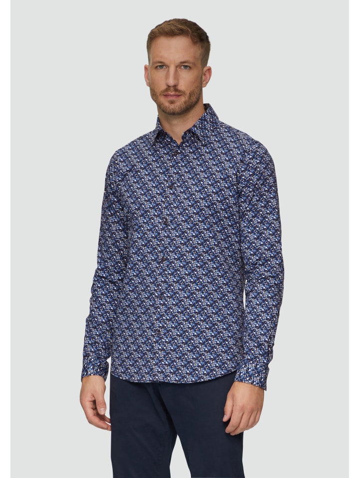 Рубашка s.Oliver Hemd langarm, цвет Blau-mehrfarbig
Рубашка s.Oliver Hemd langarm, цвет Blau-mehrfarbig