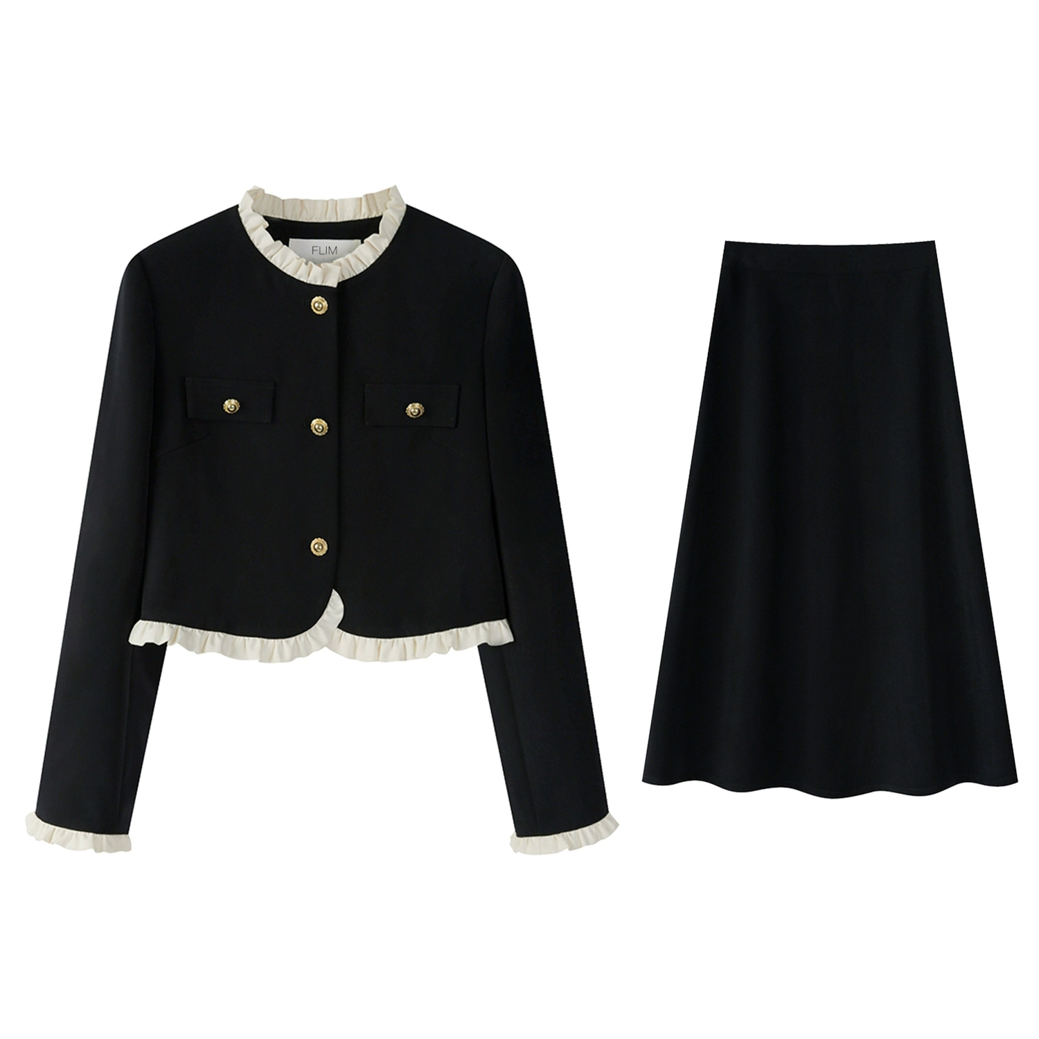 Женский комплект из юбки и топа FLIM
Женский комплект из юбки и топа FLIM