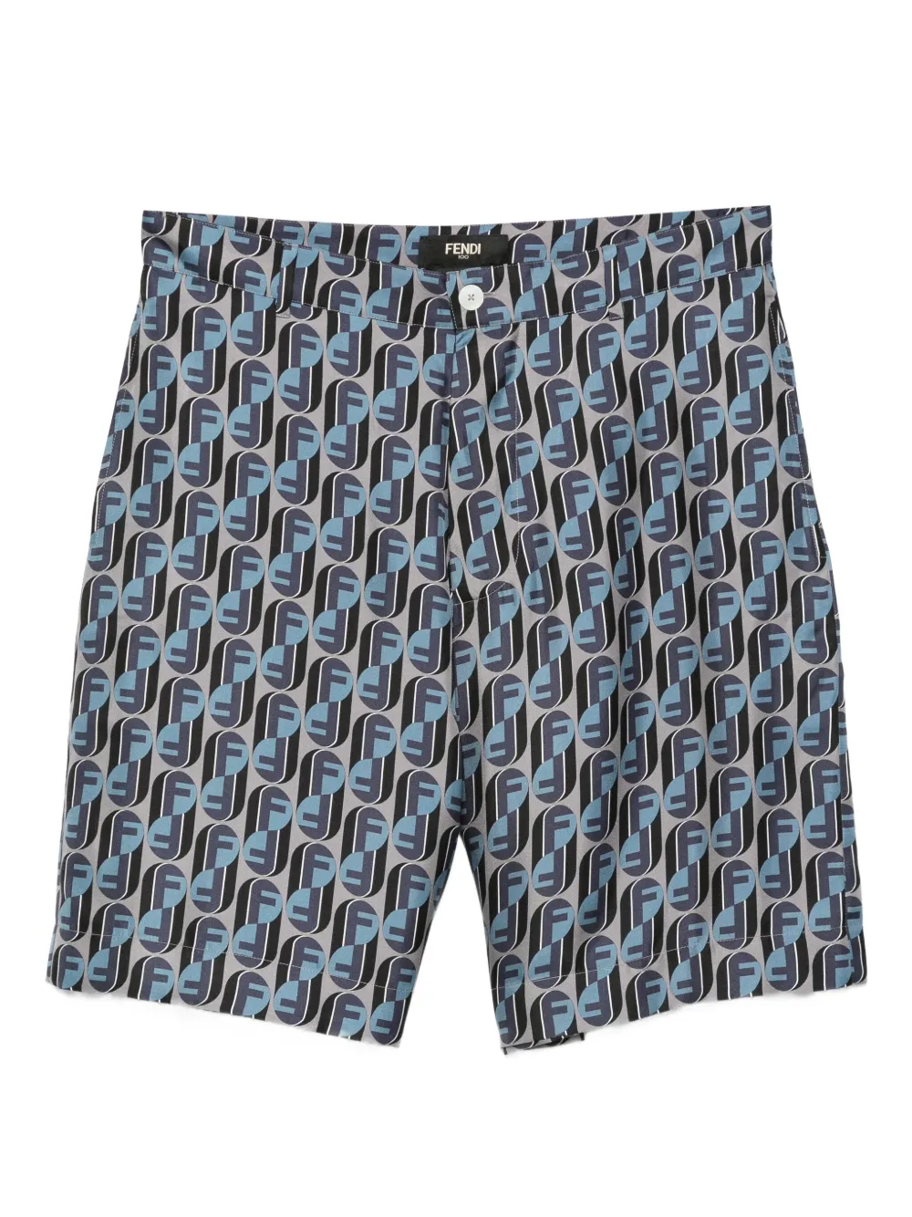 Шелковые шорты с монограммой Fendi, синий
Шелковые шорты с монограммой Fendi, синий