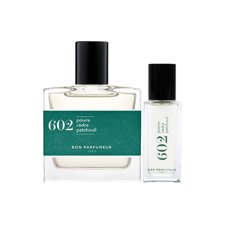 Набор духов Poivre Cèdre Patchouli с древесными фруктовыми нотами eau de parfum EDP с горьким нероли и ванилью 100мл+15мл Bon Parfumeur, Two-Piece Set: 602 Wooden Perfume 30ml+602 Wooden Perfume 15ml
Набор духов Poivre Cèdre Patchouli с древесными фруктовыми нотами eau de parfum EDP с горьким нероли и ванилью 100мл+15мл Bon Parfumeur, Two-Piece Set: 602 Wooden Perfume 30ml+602 Wooden Perfume 15ml