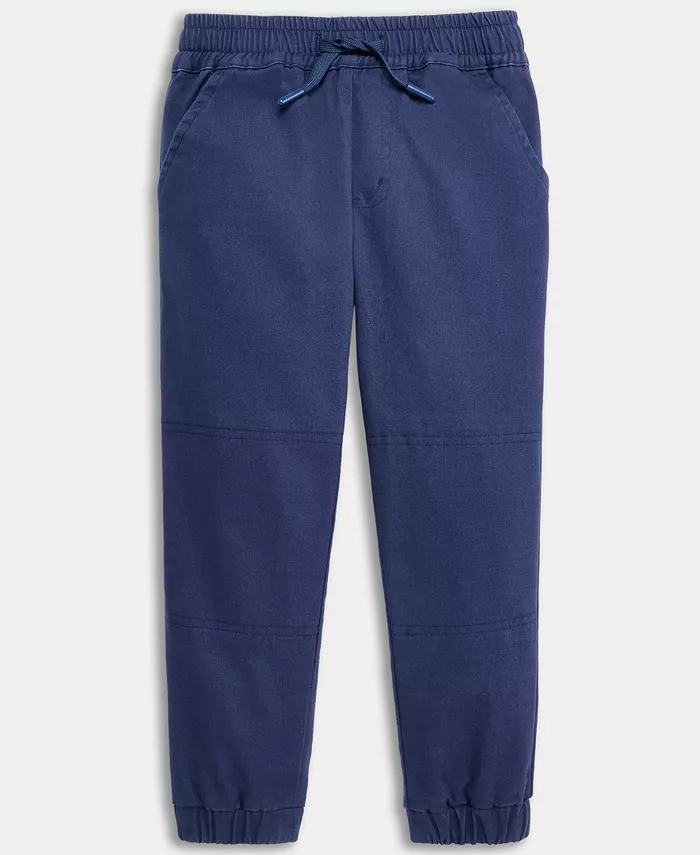 Твиловые брюки-джоггеры с завязками для малышей Epic Threads, синий
Твиловые брюки-джоггеры с завязками для малышей Epic Threads, синий