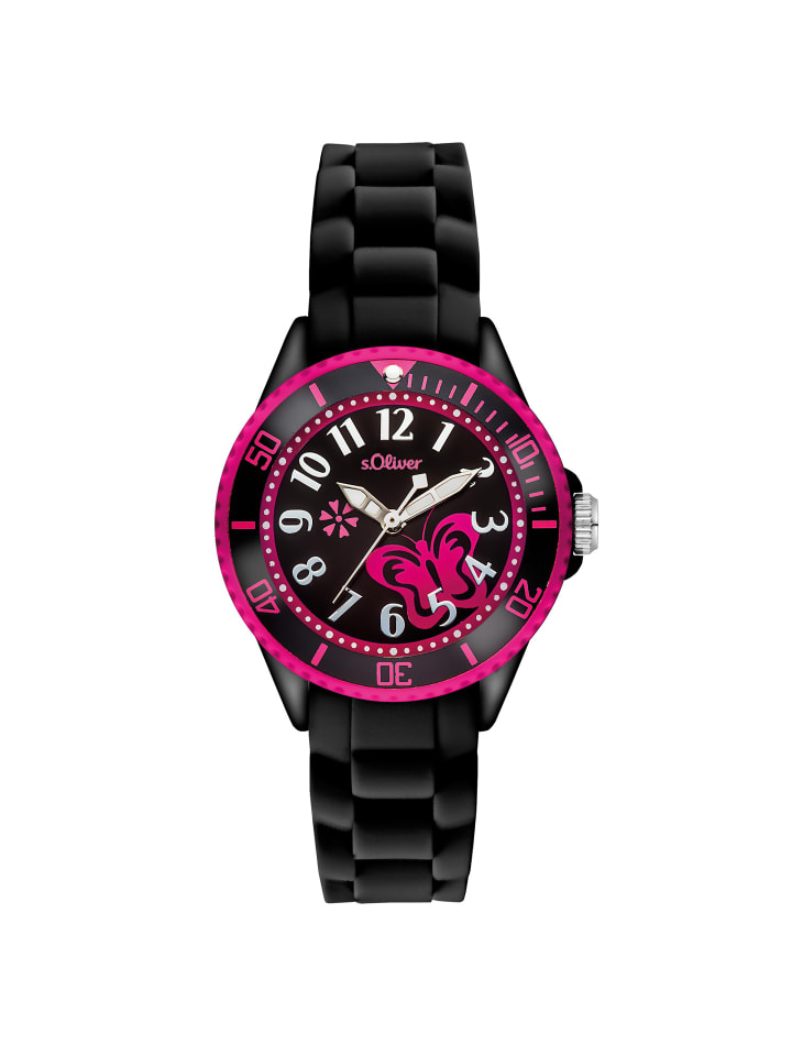 s.Oliver Наручные часы Butterfly черного цвета
s.Oliver Наручные часы Butterfly черного цвета