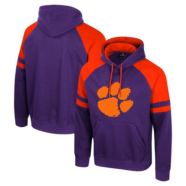 Мужской фиолетовый худи Clemson Tigers Todd Raglan Colosseum
Мужской фиолетовый худи Clemson Tigers Todd Raglan Colosseum