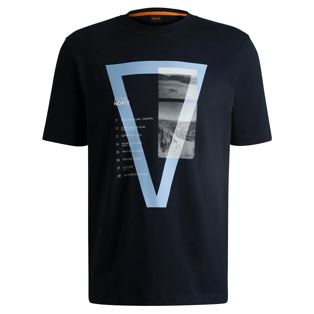 Футболка с коротким рукавом BOSS Ontheway 01, синий
Футболка с коротким рукавом BOSS Ontheway 01, синий