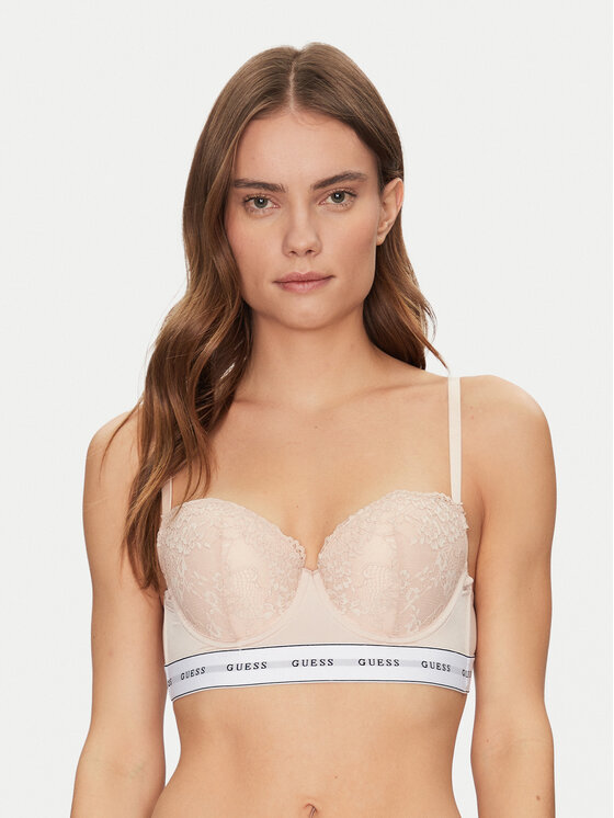 Бюстгальтер балконет O2BC06 KBBT0 Guess, бежевый
Бюстгальтер балконет O2BC06 KBBT0 Guess, бежевый