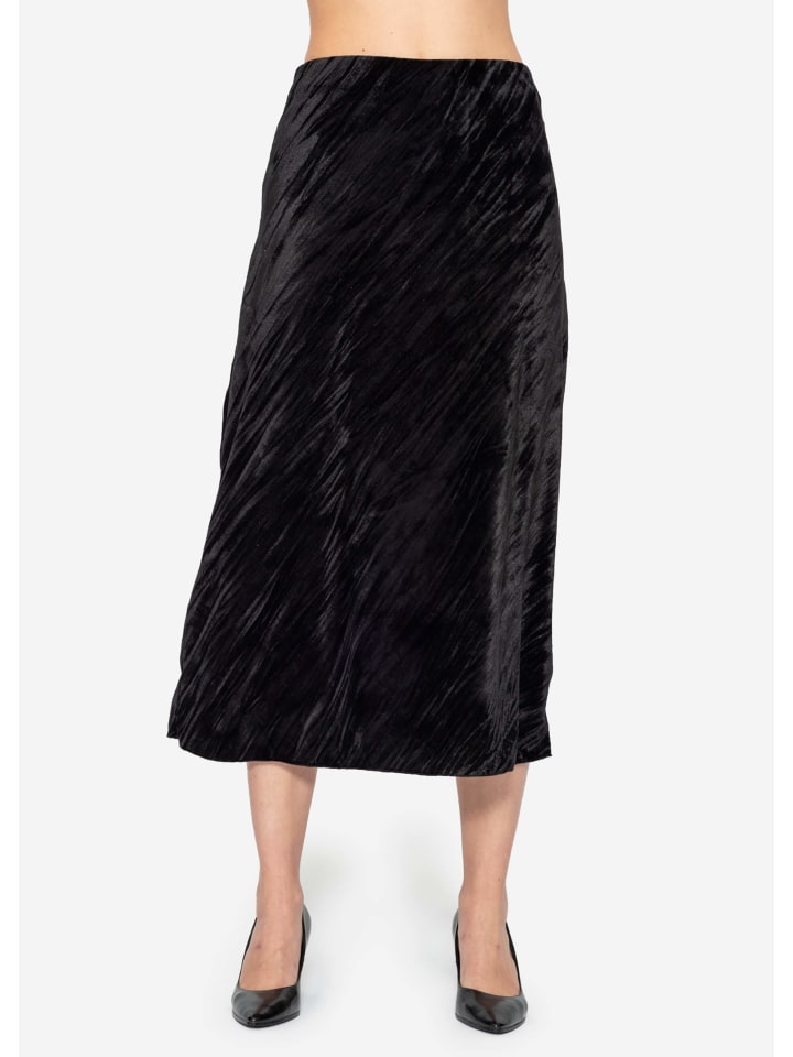 Юбка до колена SASSYCLASSY Midi-Rock aus Samt, черный
Юбка до колена SASSYCLASSY Midi-Rock aus Samt, черный