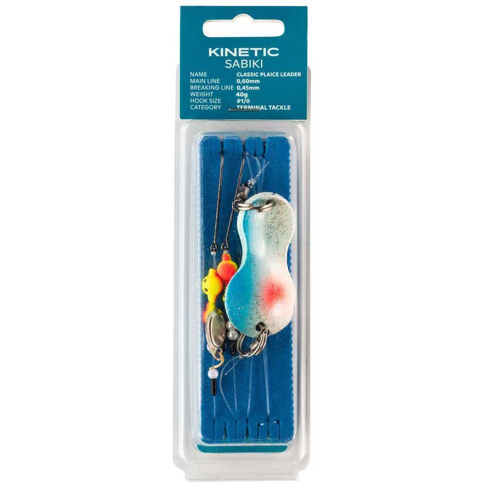 Оснастки Kinetic Sabiki Classic Plaice Leader 40g, синий
Оснастки Kinetic Sabiki Classic Plaice Leader 40g, синий