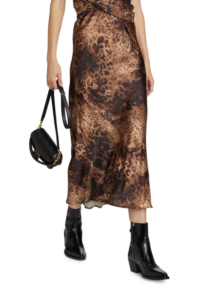 Юбка-миди Krisia с леопардовым принтом Ramy Brook, цвет Leopard
Юбка-миди Krisia с леопардовым принтом Ramy Brook, цвет Leopard