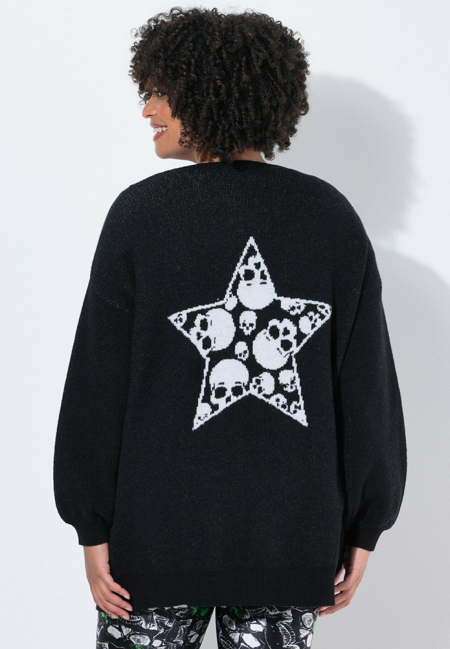 Кардиган Angel of Style LEO-TOTENKOPF AUF DEM RÜCKEN OFFENE FORM, Black
Кардиган Angel of Style LEO-TOTENKOPF AUF DEM RÜCKEN OFFENE FORM, Black