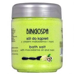 Соль для ванн с маслом макадамии и нони 580г BINGOSPA
Соль для ванн с маслом макадамии и нони 580г BINGOSPA