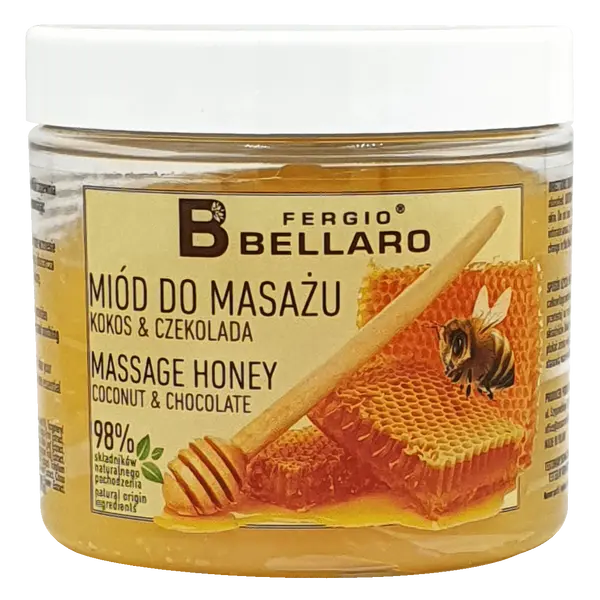 Мед для массажа тела, 160 г Fergio Bellaro Kokos
Мед для массажа тела, 160 г Fergio Bellaro Kokos