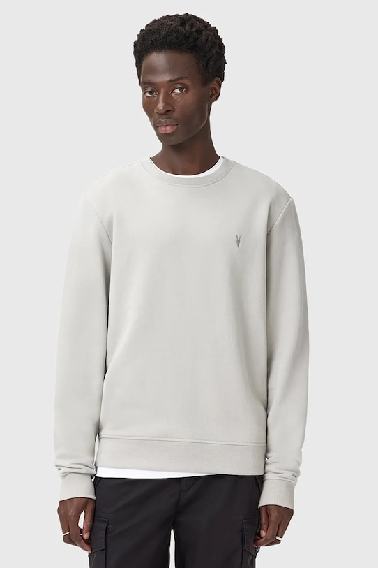 Хлопковая толстовка RAVEN CREW Allsaints, серый
Хлопковая толстовка RAVEN CREW Allsaints, серый