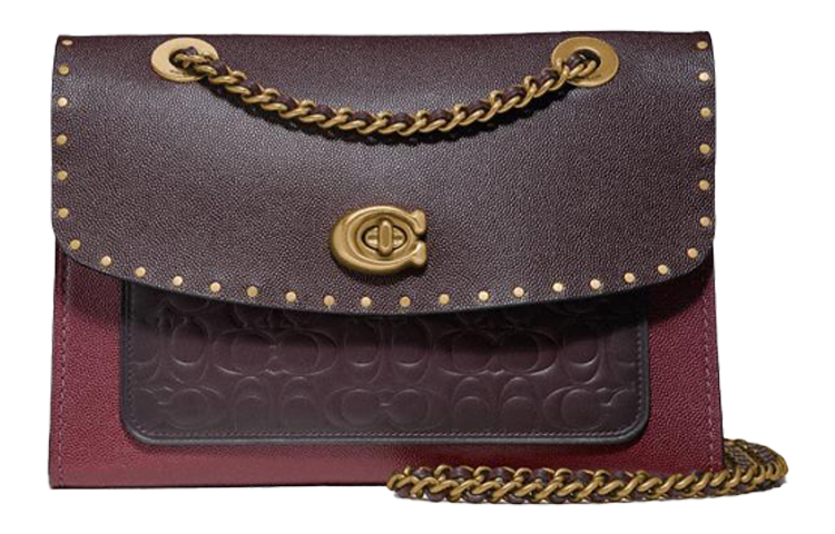 COACH Сумка кроссбоди из телячьей кожи с цепочкой
COACH Сумка кроссбоди из телячьей кожи с цепочкой