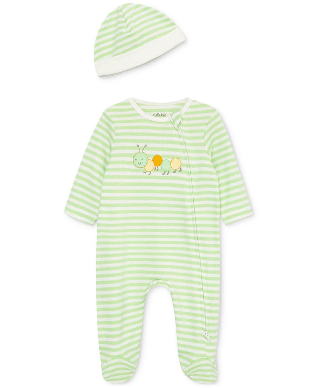 Комбинезон и шапка Caterpillar для мальчиков и девочек, комплект из 2 предметов Little Me
Комбинезон и шапка Caterpillar для мальчиков и девочек, комплект из 2 предметов Little Me