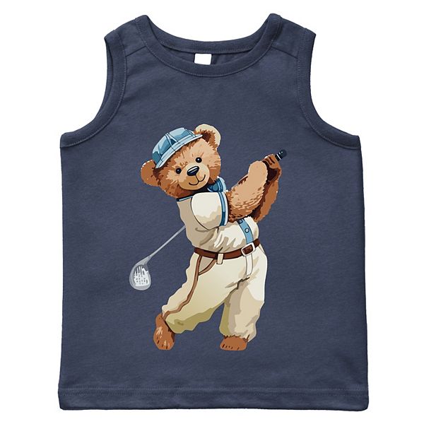 Футболка для малышей Watercolor golf bear The Juniper Shop, Navy
Футболка для малышей Watercolor golf bear The Juniper Shop, Navy