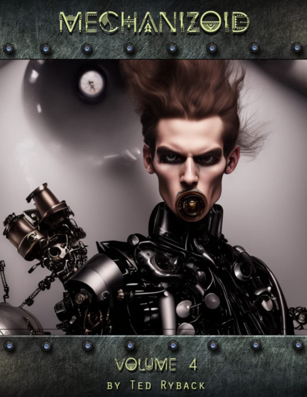 Mechanizoid: Volume 4: An AI Infused Pictorial Art Experiment By Ted Ryback (Independently published)
Mechanizoid: Volume 4: An AI Infused Pictorial Art Experiment By Ted Ryback (Independently published)